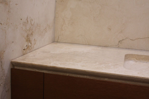 Vue du plan vasque-renovation-appartement-Viterbo