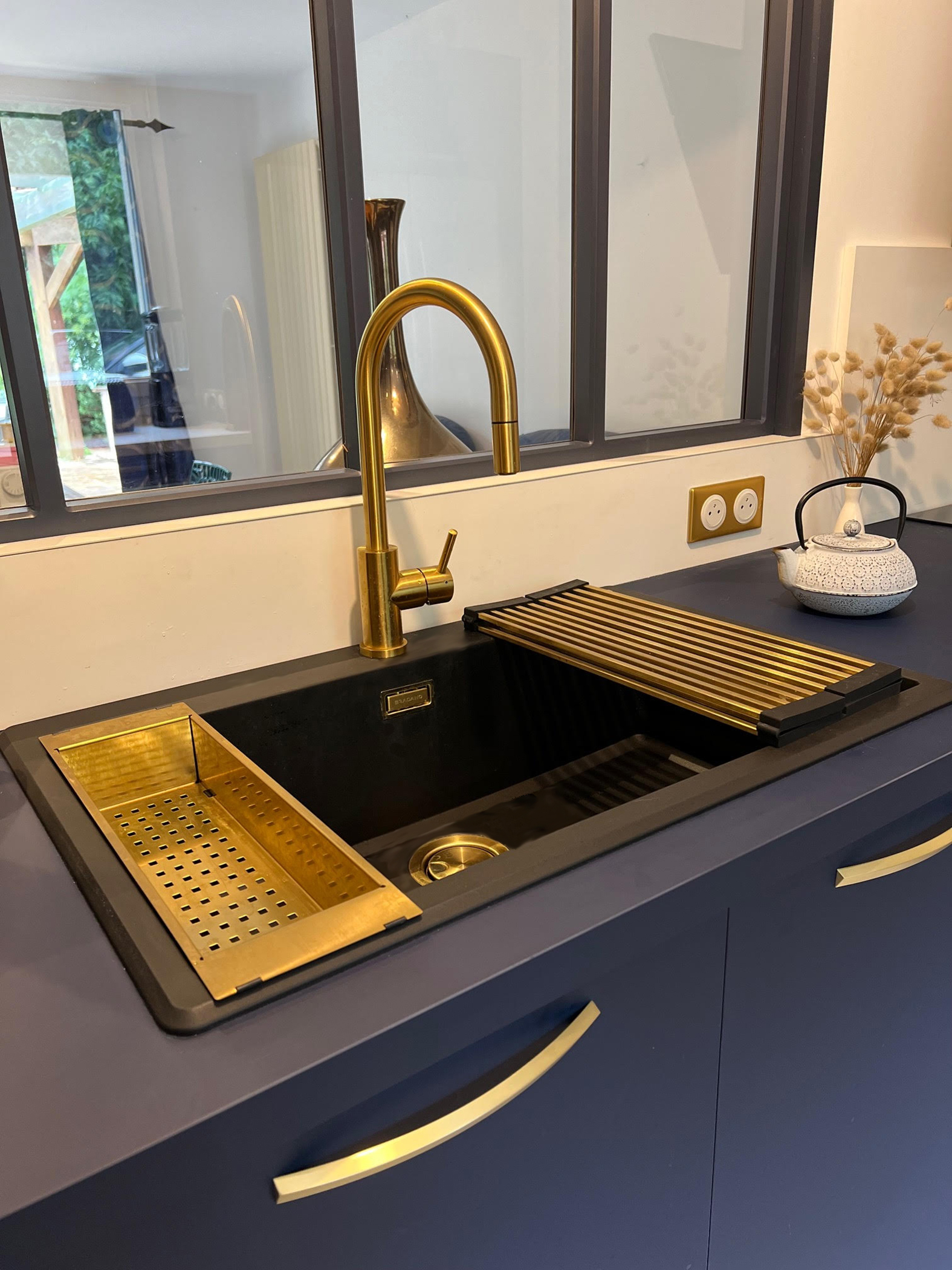 Gold and Blue – rénovation de maison Deux-Sèvres