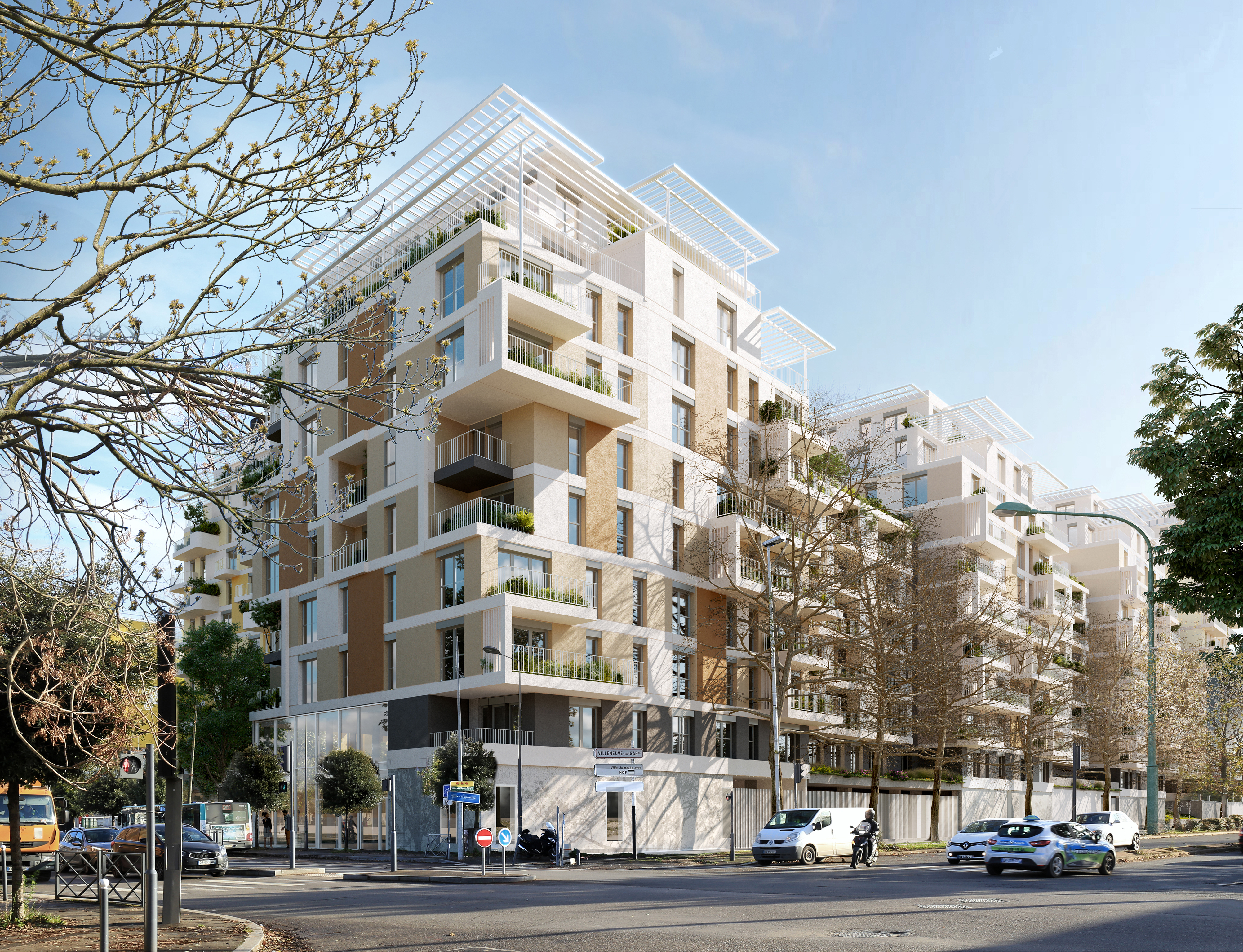 La Colline - Valode & Pistre – construction d'immeuble Indre La Colline - Valode & Pistre – construction d'immeuble Indre