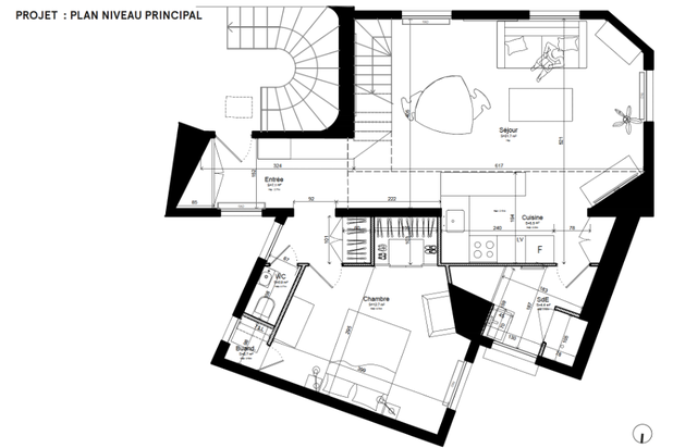 Plan projet-renovation-appartement-Paris