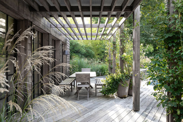vue de la terrasse-construction-maison-Montfort-l'Amaury