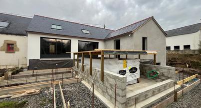 Photo d'un projet de Construction Extension à Plouharnel