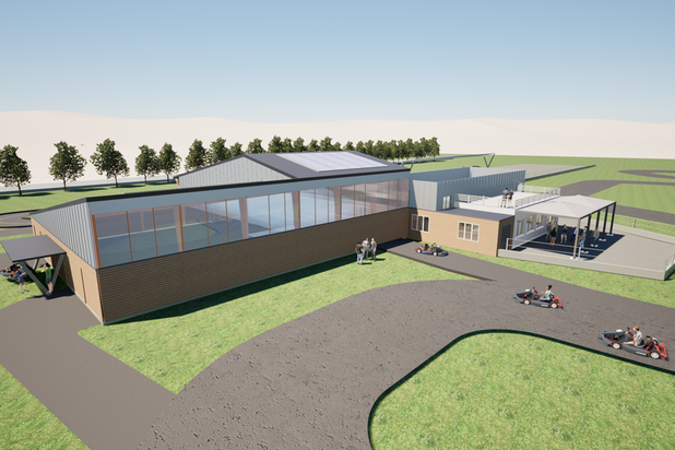 Nouveau garage Karting-construction-equipement-Ploemel