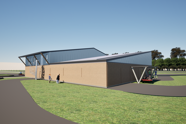 Pôle administration karting-construction-equipement-Ploemel