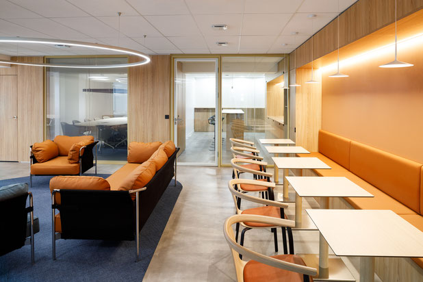 Projet - Open space-rehabilitation-bureaux-Paris