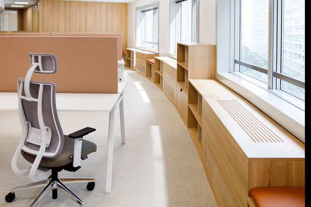 Projet - Open space-rehabilitation-bureaux-Paris