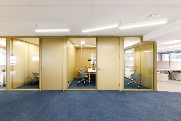 Projet - Salle de réunion-rehabilitation-bureaux-Paris