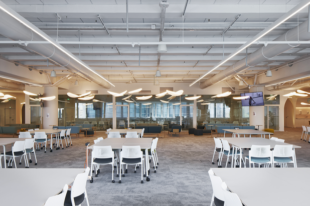 Projet - Open space-rehabilitation-bureaux-Hauts-de-Seine