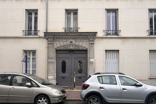 Etat Existant - Façade sur rue-renovation-immeuble-Saint-Mandé