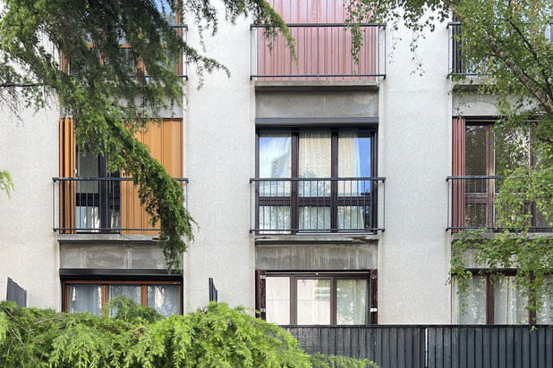 Etat Existant - Façade sur rue-renovation-immeuble-Paris