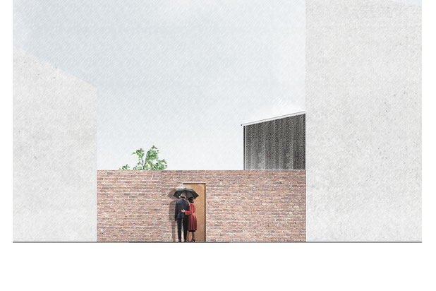 depuis la ruelle-construction-extension-Bagnolet