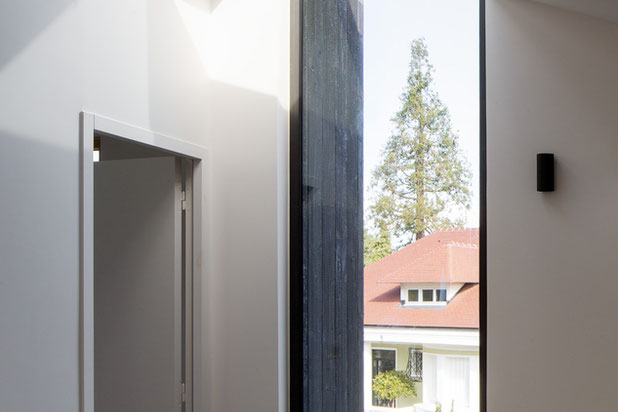 vue depuis l'intérieur-surelevation-maison-Vaucresson