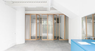 Photo d'un projet de Réhabilitation Atelier ou loft à Montreuil