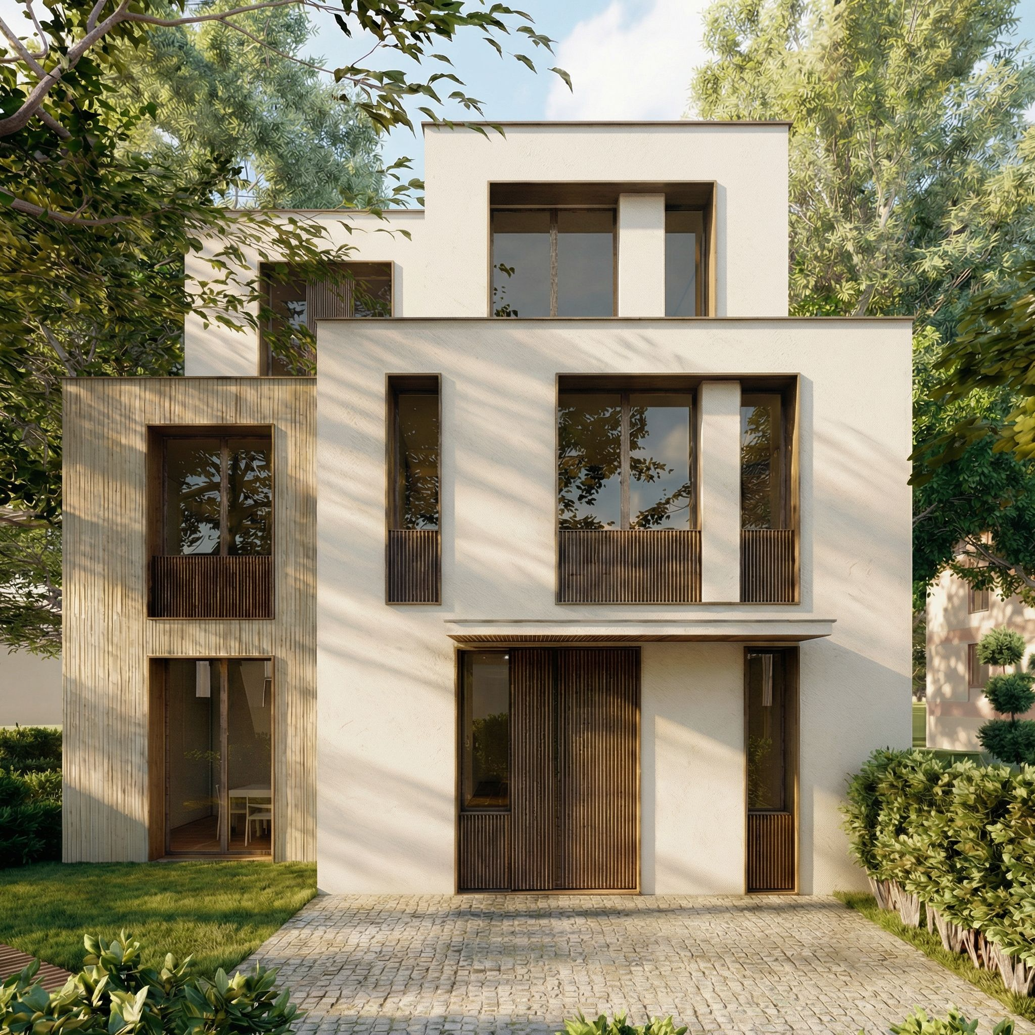 Toitures,Textures et lumières – construction de maison neuve Creuse