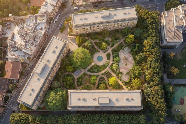 Vue du ciel-amenagement-equipement-Puteaux