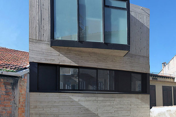 façade arrière-construction-maison-Marseille