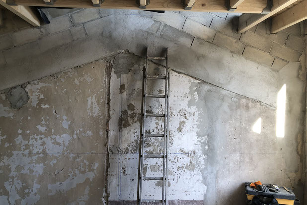 Photo de chantier-surelevation-surelevation-Bandol