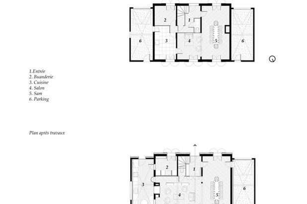 PLANS AVANT - APRES-rehabilitation-maison-Bondues