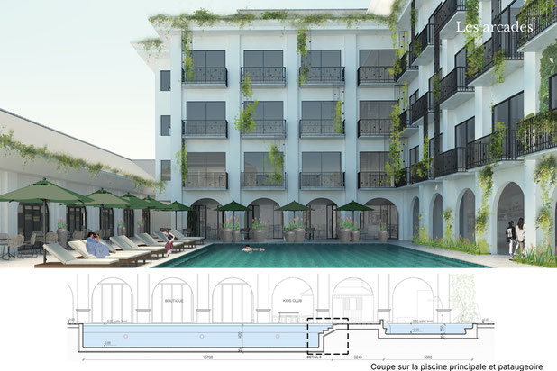 Les Arcades-renovation-hotel-Battambang