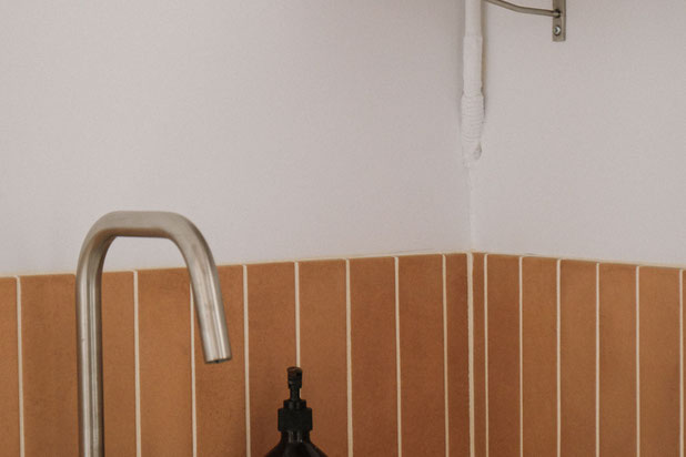 Détail de l'évier de la cuisine-renovation-appartement-Boulogne-Billancourt