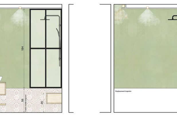 Coupes salle de bain-renovation-appartement-Paris