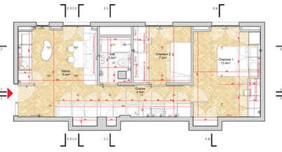 Photo d'un projet de Rénovation Appartement à Pantin