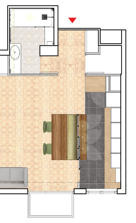 Rénovation d'une cuisine et d'une salle de bain – rénovation d'appartement Lot