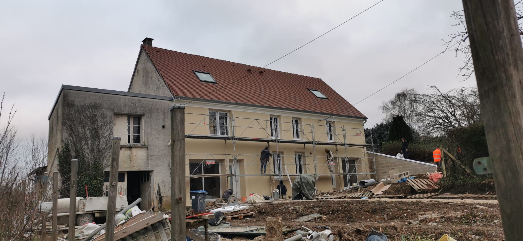 Réhabilitation et extension d'une ferme briarde – extension de maison Lozère Réhabilitation et extension d'une ferme briarde – extension de maison Lozère