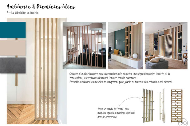 Planche d'ambiance-amenagement-maison-La Chapelle-Heulin
