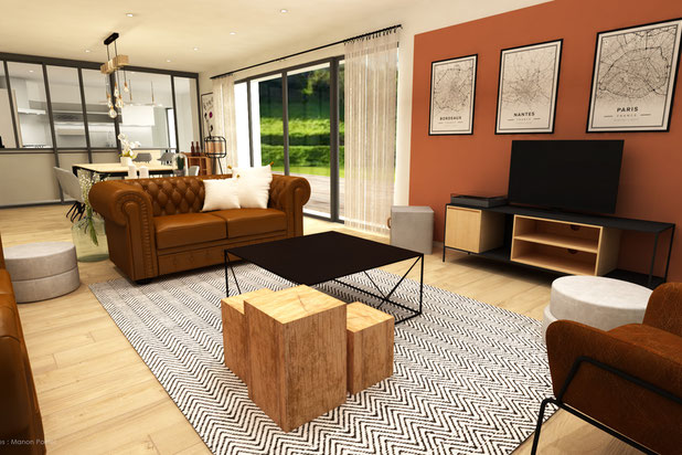 Visualisation 3D-amenagement-maison-Haute-Goulaine