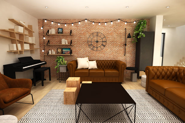 Visualisation 3D-amenagement-maison-Haute-Goulaine