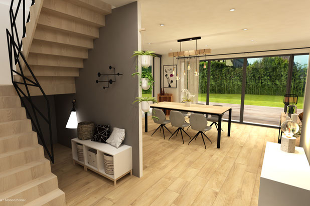 Visualisation 3D-amenagement-maison-Haute-Goulaine
