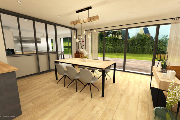 Visualisation 3D-amenagement-maison-Haute-Goulaine