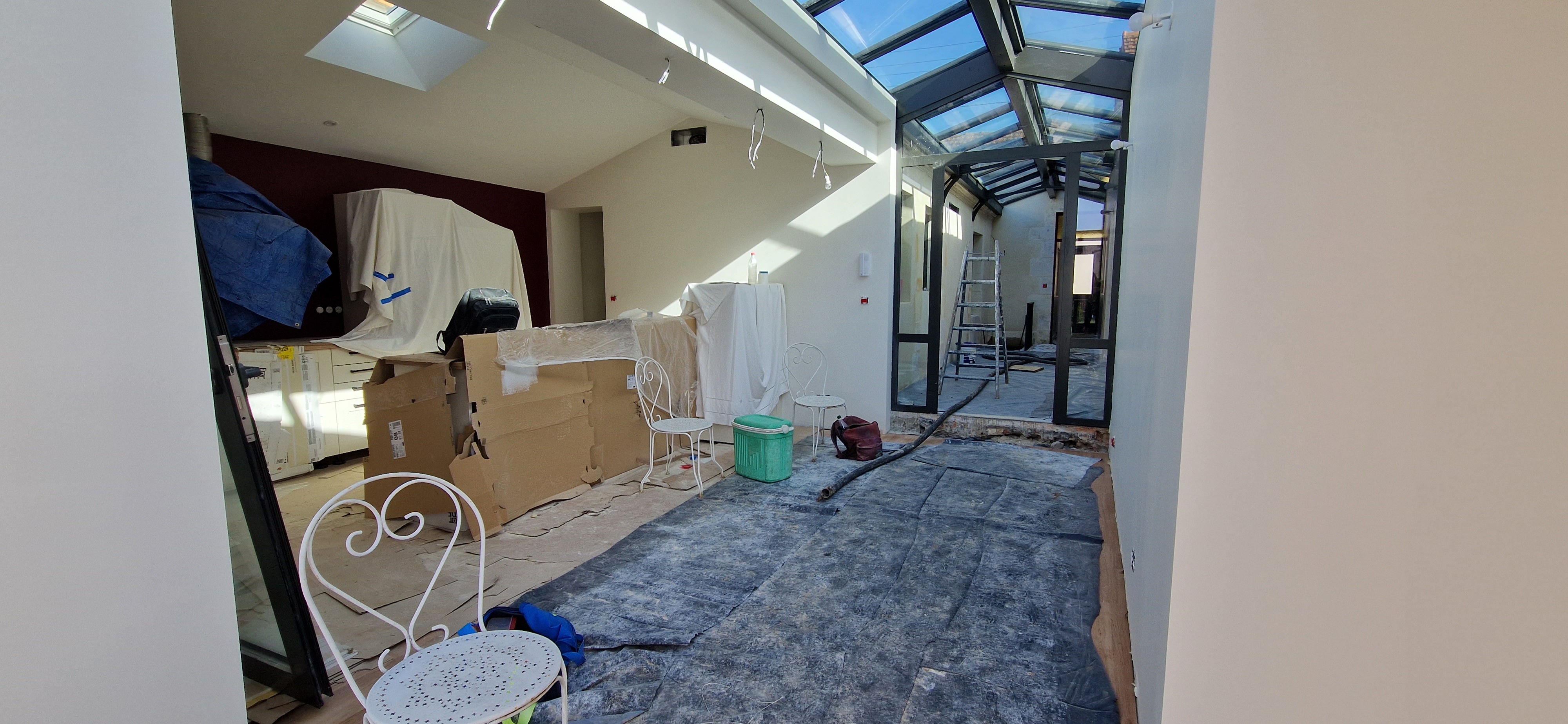 Rénovation et extension d'une maison de bourg – rénovation de maison Charente-Maritime Rénovation et extension d'une maison de bourg – rénovation de maison Charente-Maritime