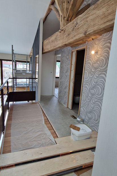 Chambres enfants-renovation-maison-Marsais