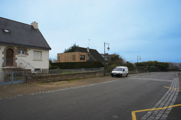 coté rue-surelevation-maison-Cléguer