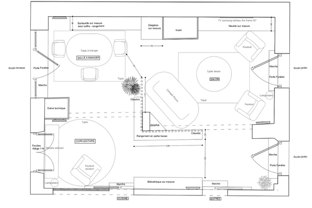 Plan d'aménagement-amenagement-maison-Nantes