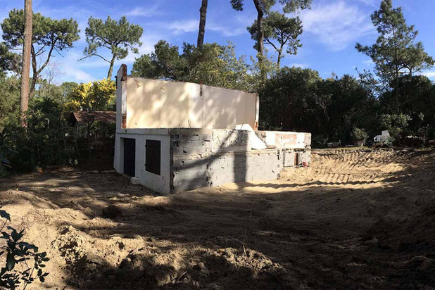 démolition-construction-maison-Lège-Cap-Ferret