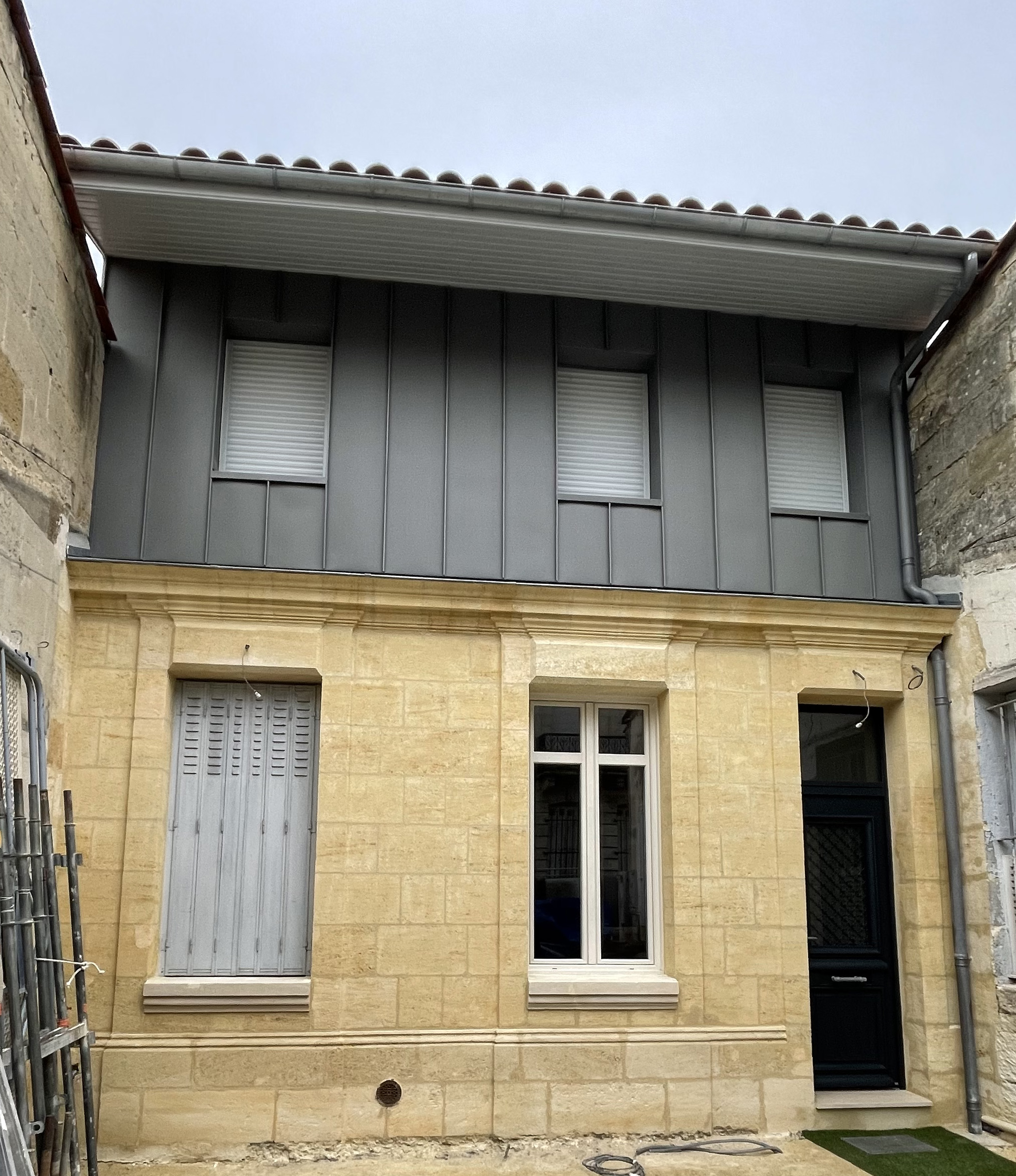 surélévation et réhabilitation d'échoppe – surélévation de maison Isère