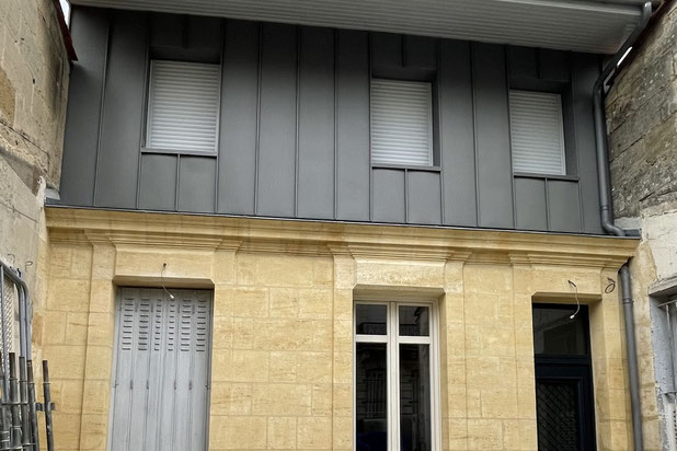 surélévation d'échoppe-surelevation-maison-Bordeaux