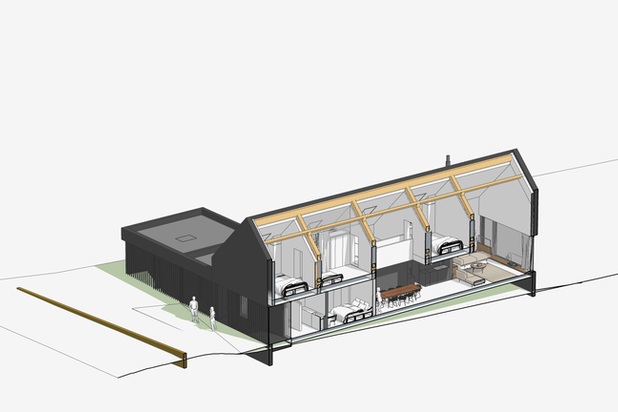 Axonométrie intérieure Est-construction-maison-Plouay
