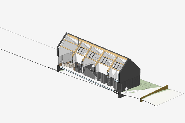 Axonométrie intérieure Ouest-construction-maison-Plouay