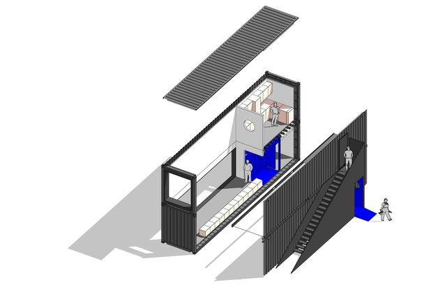 Axonométrie intérieure 1-construction-cafe_restaurant-Lorient