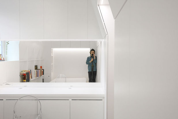 Etage - chambre-amenagement-appartement-Paris