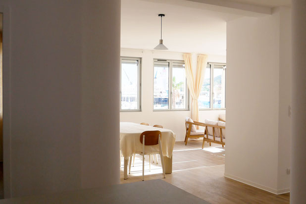 Vu logement intérieur-renovation-equipement-Port-Vendres