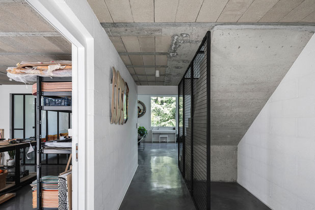 couloir entrée-rehabilitation-atelier_loft-Lyon