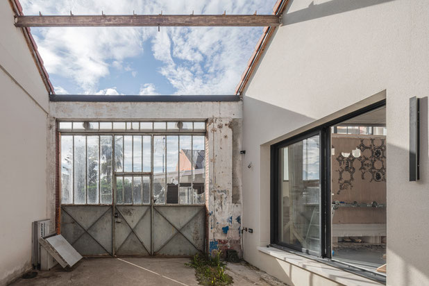 cour intérieure-rehabilitation-atelier_loft-Lyon
