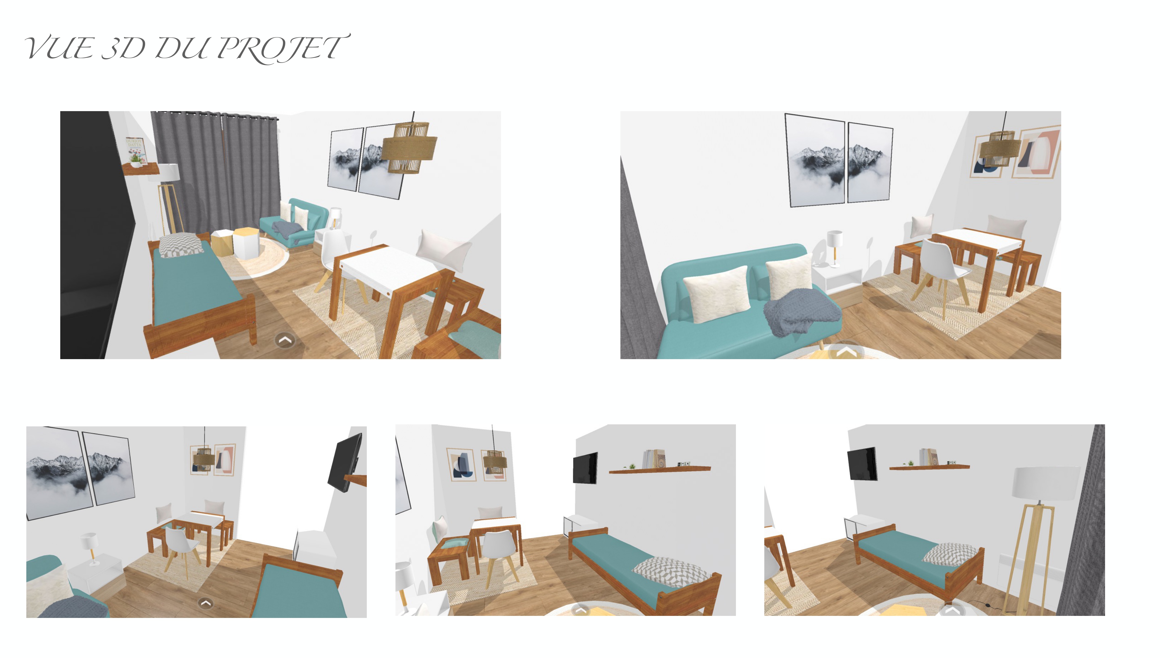 Projet réaménagement – rénovation d'appartement Savoie Projet réaménagement – rénovation d'appartement Savoie