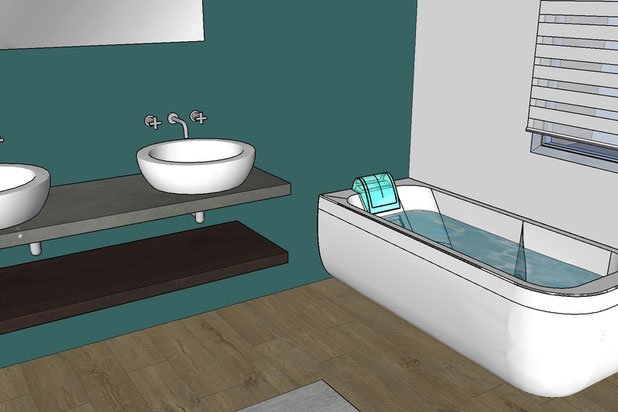 Salle de bain parentale-amenagement-appartement-Villarembert