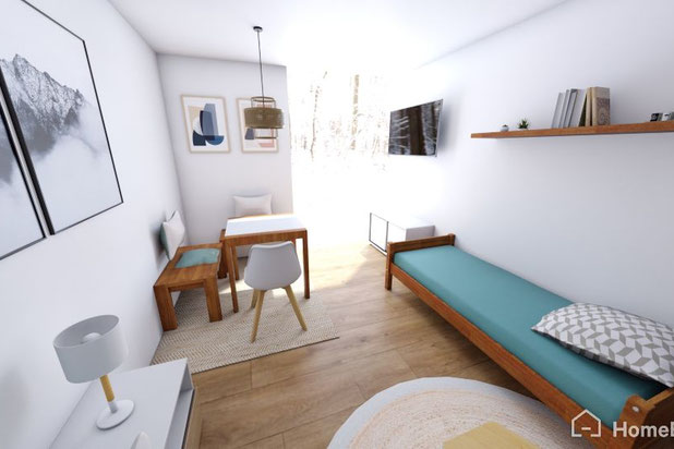 Vue de la fenêtre-amenagement-appartement-Villarembert